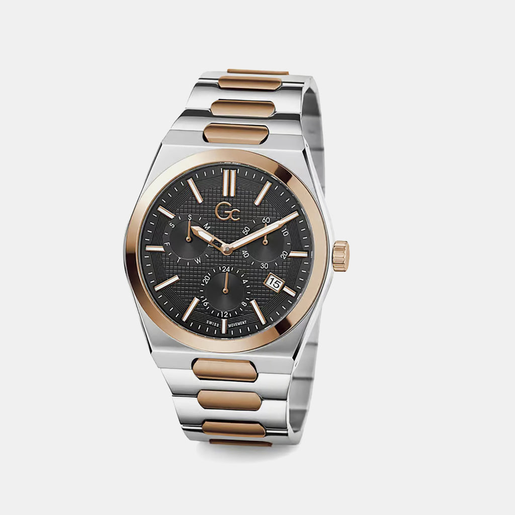 Prodigy Multi Metal Men Quartz Black Dial Chronograph Stainless Steel Watch Z40001G2MF