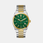Prodigy Multi Metal Men Quartz Green Dial Chronograph Stainless Steel Watch Z40002G9MF
