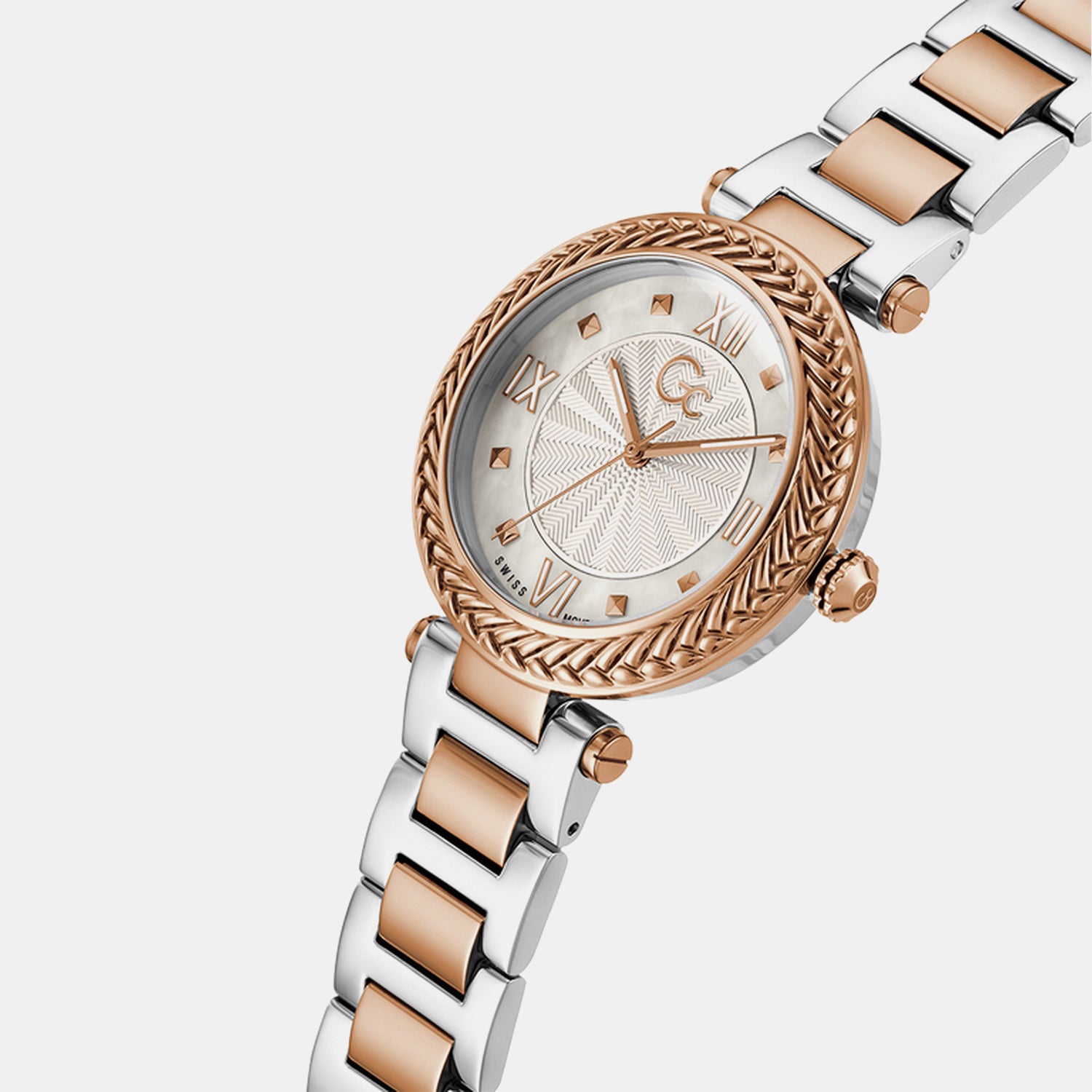 Tiara Women Quartz White Dial Analog Stainless Steel Watch Z41002L1MF