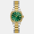 Iron Class Women Quartz Green Dial Analog Stainless Steel Watch Z43002L1MF