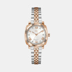 GC Round White Analog watch