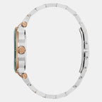 One Sport Lady Women Quartz Green Dial Analog Stainless Steel Watch Z45001L9MF