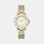 One Sport Women Quartz White Dial Analog Stainless Steel Watch Z45002L1MF