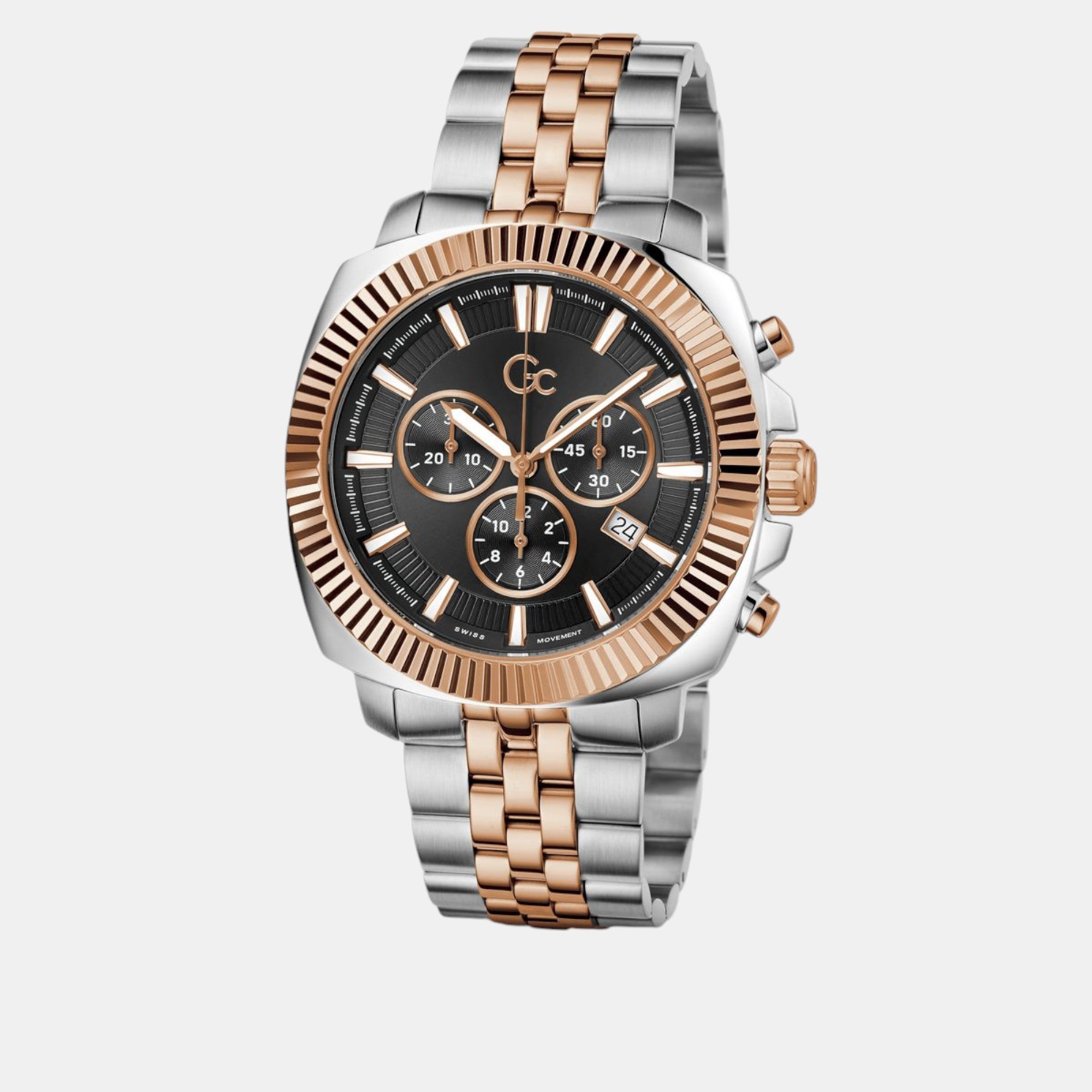 GC Men Round Black watch