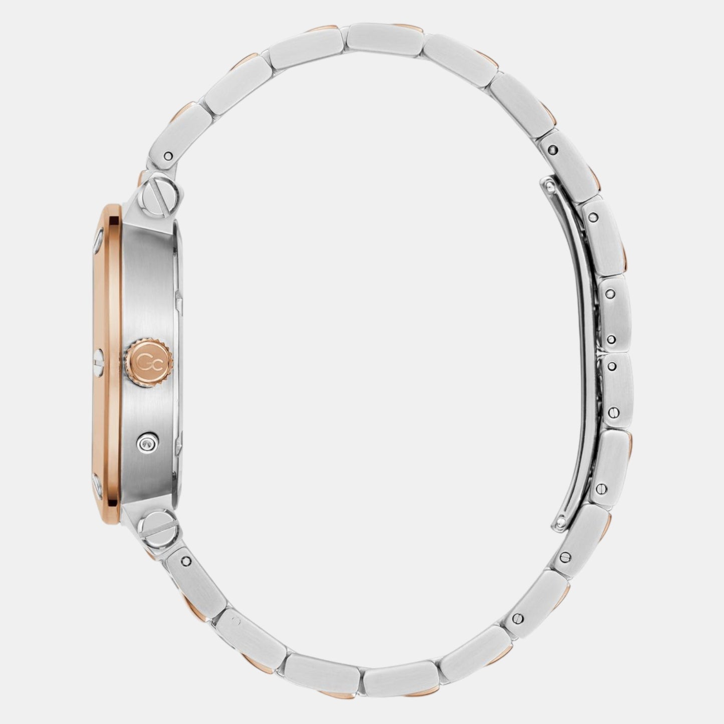 Aura Women Quartz White Dial Analog Stainless Steel Watch Z48002L1MF