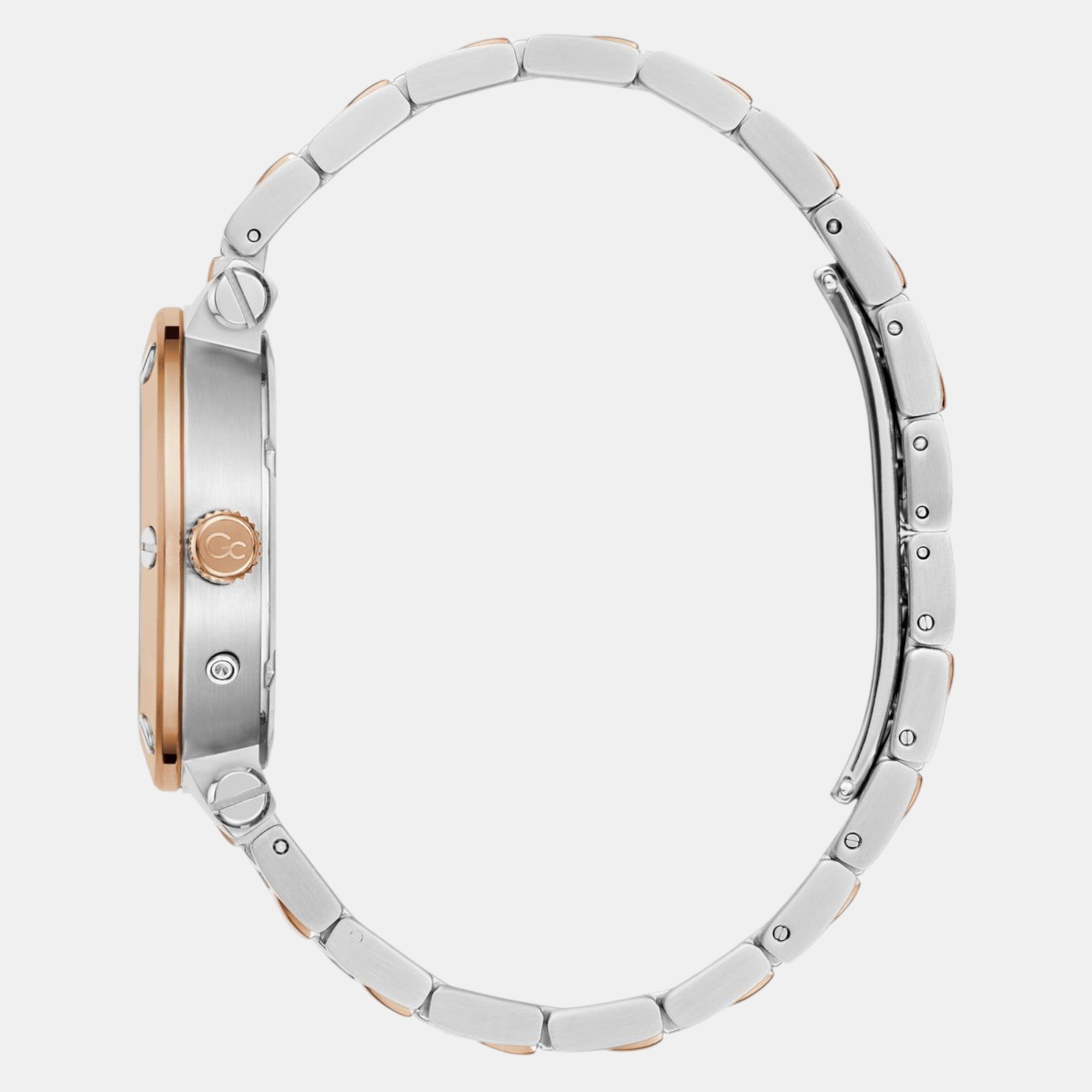 Aura Women Quartz White Dial Analog Stainless Steel Watch Z48002L1MF