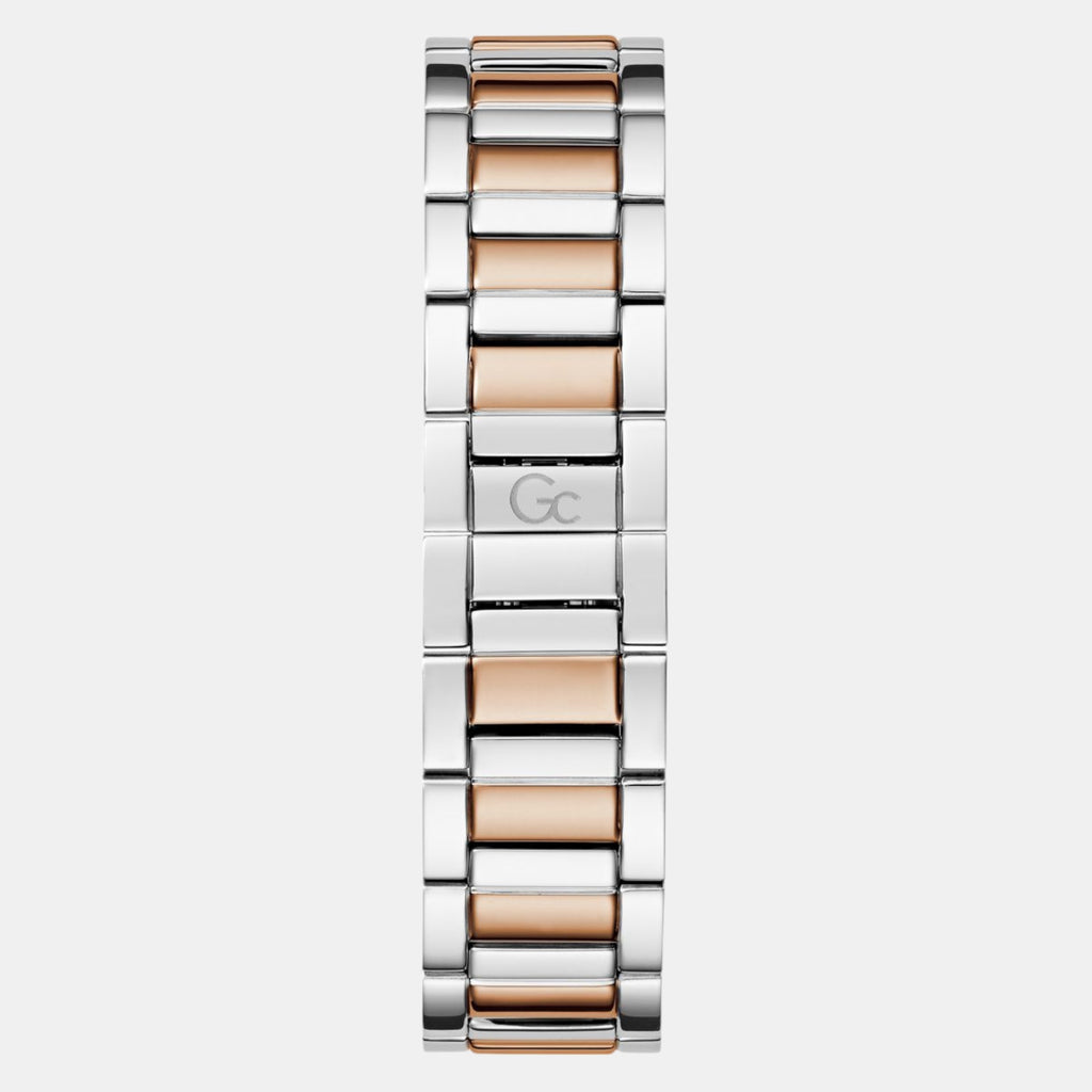 Aura Women Quartz White Dial Analog Stainless Steel Watch Z48002L1MF