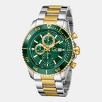 SpeedRacer Women Quartz Green Dial Chronograph Stainless Steel Watch Z51006G9