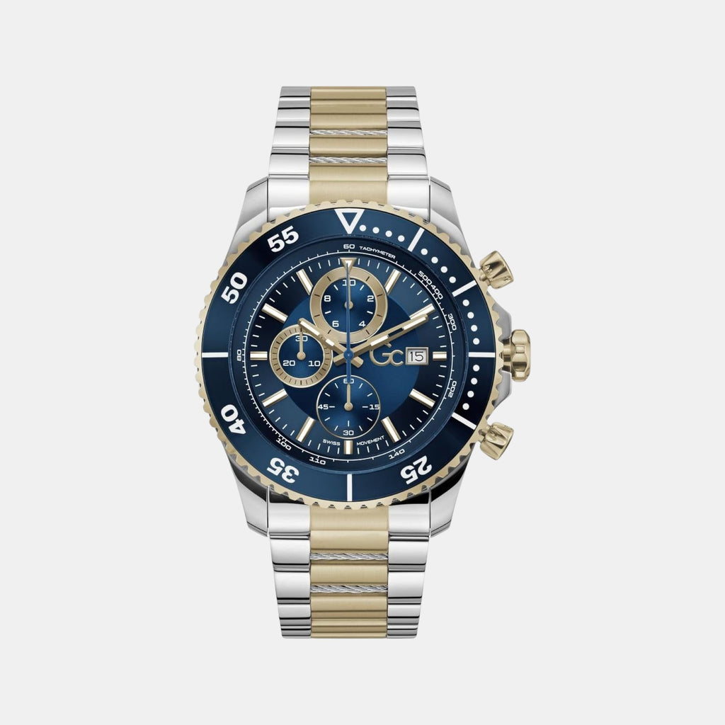 Speed Racer Men Quartz Blue Dial Chronograph Stainless Steel Watch Z51007G7