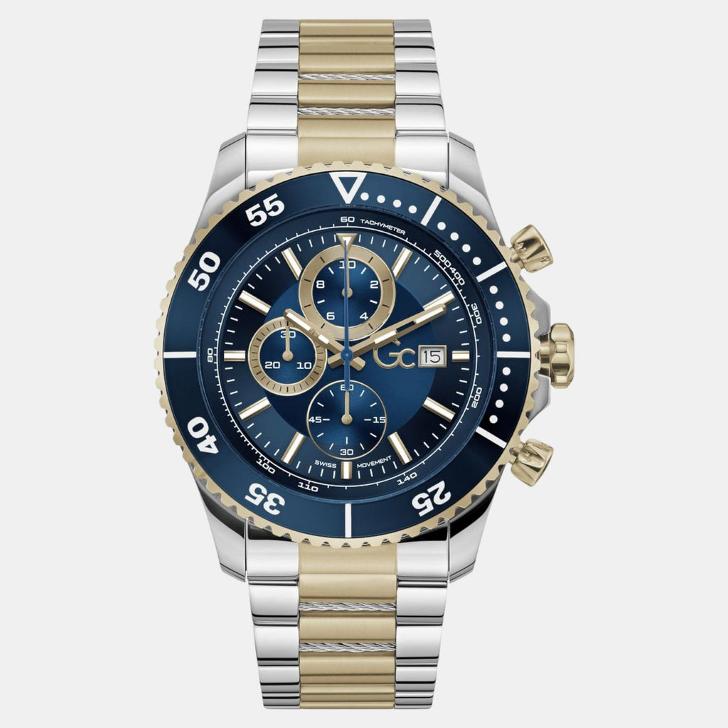 Speed Racer Men Quartz Blue Dial Chronograph Stainless Steel Watch Z51007G7