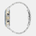 Speed Racer Men Quartz Blue Dial Chronograph Stainless Steel Watch Z51007G7