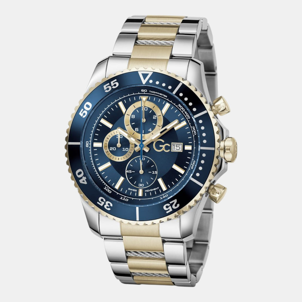 Speed Racer Men Quartz Blue Dial Chronograph Stainless Steel Watch Z51007G7