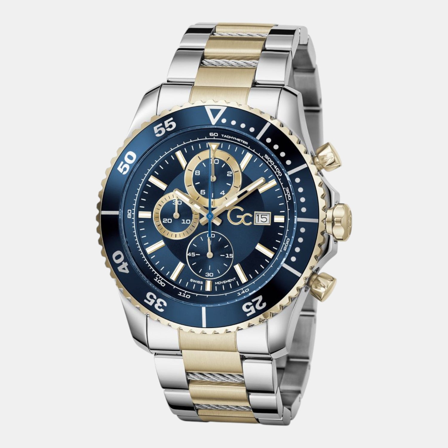 Speed Racer Men Quartz Blue Dial Chronograph Stainless Steel Watch Z51007G7