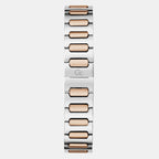 Vogue Cable Women Quartz White Dial Analog Stainless Steel Watch Z52001L1MF