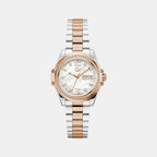 Bolt Men Quartz White Dial Analog Stainless Steel Watch Z53001L1