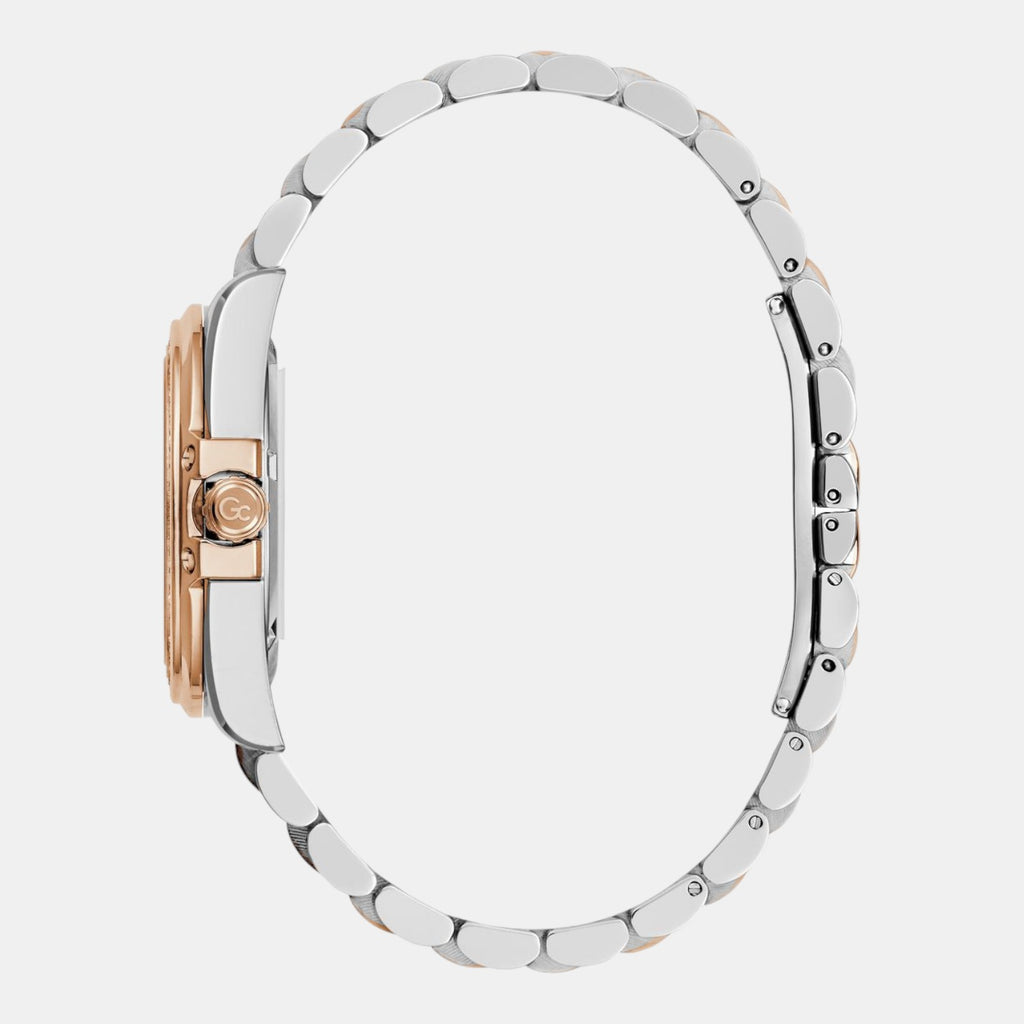 Bolt Men Quartz White Dial Analog Stainless Steel Watch Z53001L1