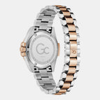 Bolt Men Quartz White Dial Analog Stainless Steel Watch Z53001L1