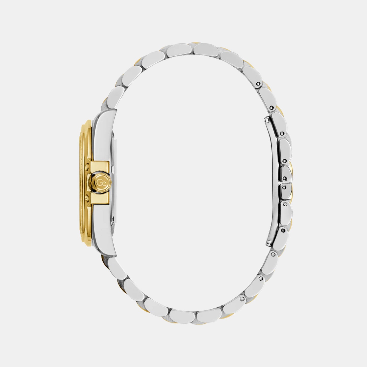 Bolt Women Quartz Champagne Mother Of Pearl Dial Analog Stainless Steel Watch Z53002L6