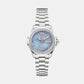 Bolt Women Quartz Blue Mother Of Pearl Dial Analog Stainless Steel Watch Z53003L7