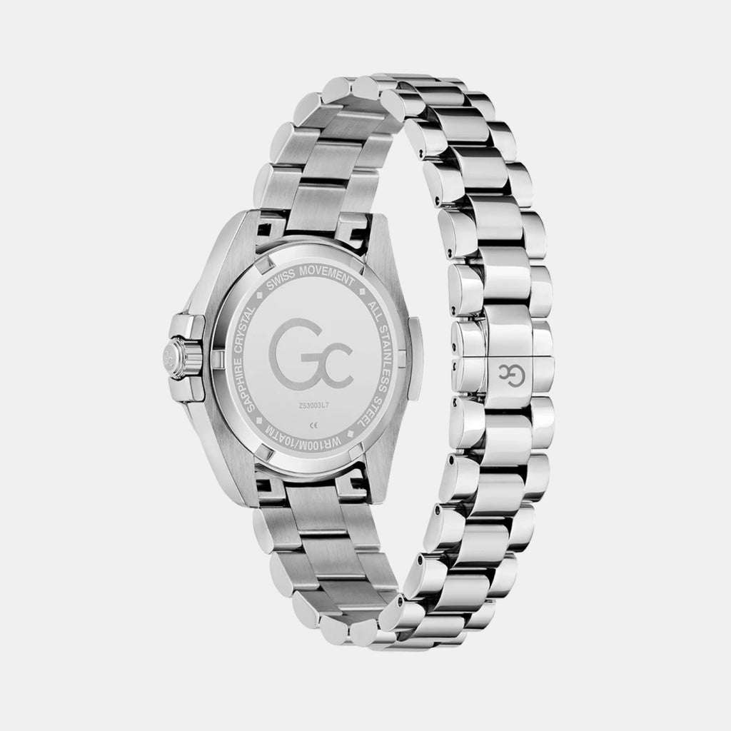 Bolt Women Quartz Blue Mother Of Pearl Dial Analog Stainless Steel Watch Z53003L7