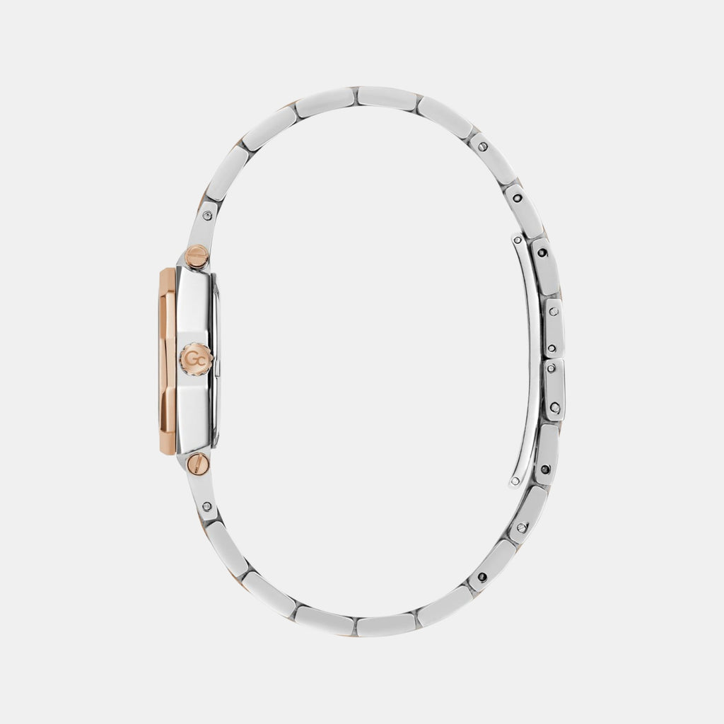 Dress Women Quartz Green Dial Analog Stainless Steel Watch Z54004L1