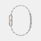 Dress Women Quartz Green Dial Analog Stainless Steel Watch Z54004L1