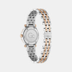 Dress Women Quartz Green Dial Analog Stainless Steel Watch Z54004L1