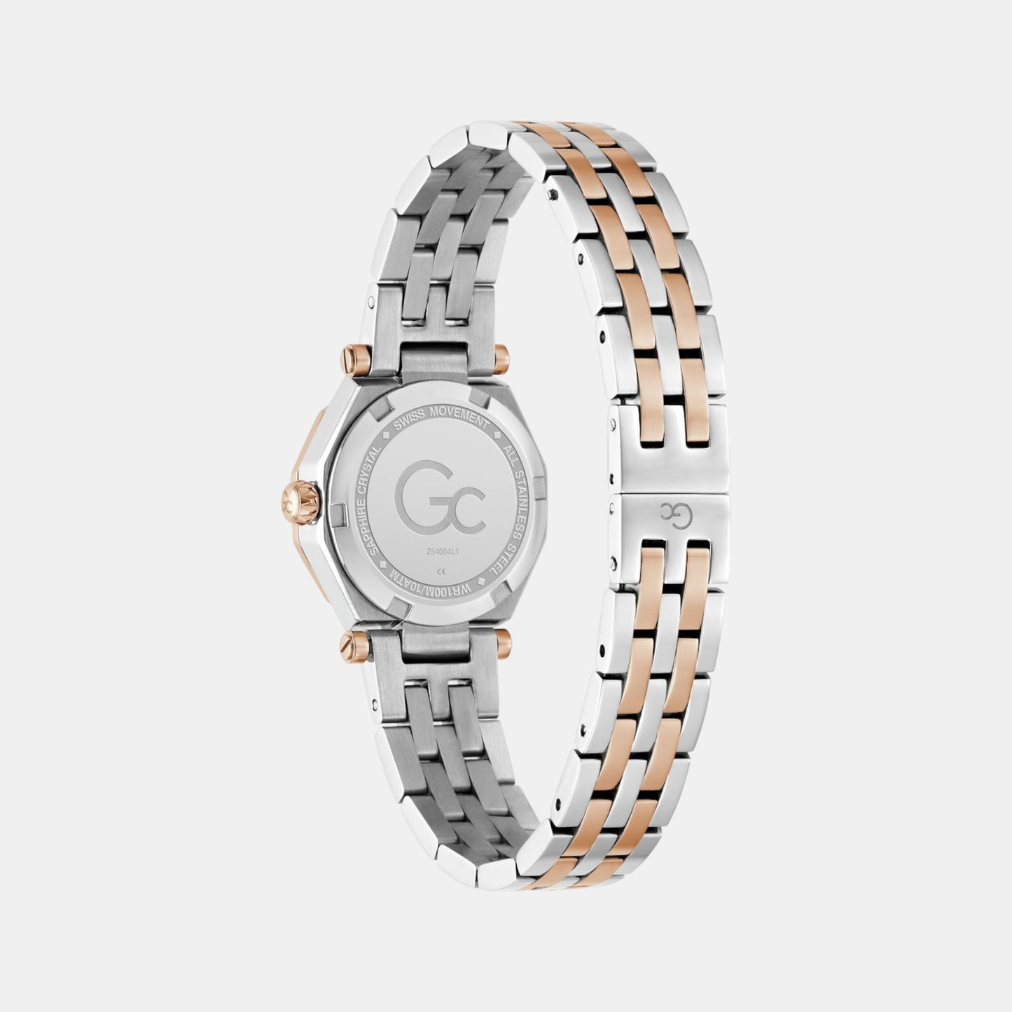 Dress Women Quartz Green Dial Analog Stainless Steel Watch Z54004L1