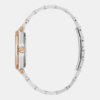 Gleam Women Quartz Blue Dial Analog Stainless Steel Watch Z55002L7