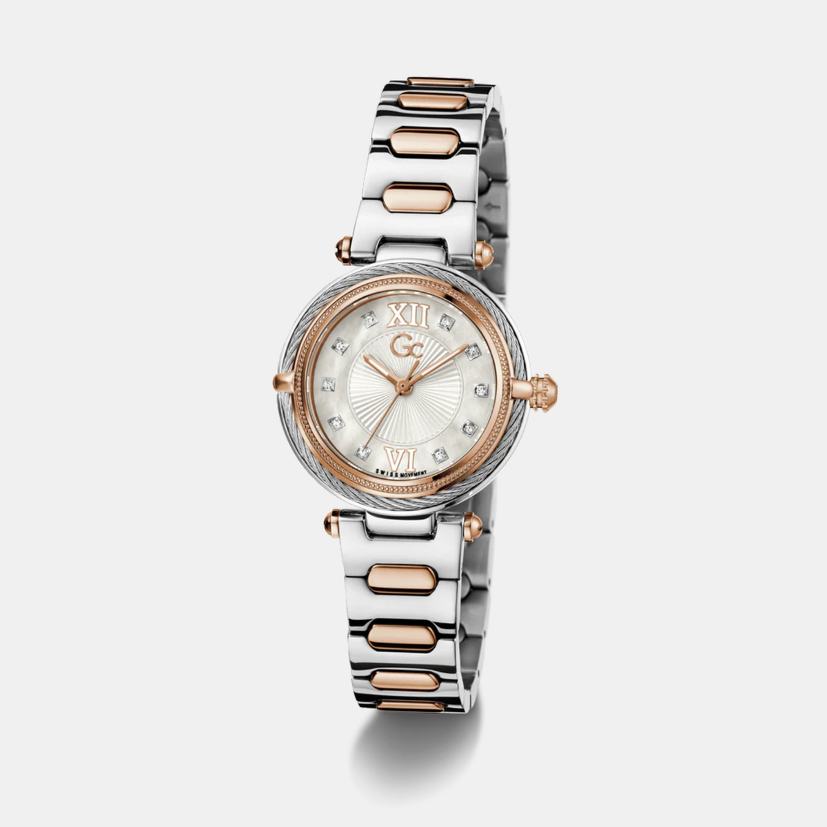 Vogue Women Quartz White Dial Analog Stainless Steel Watch Z57001L1