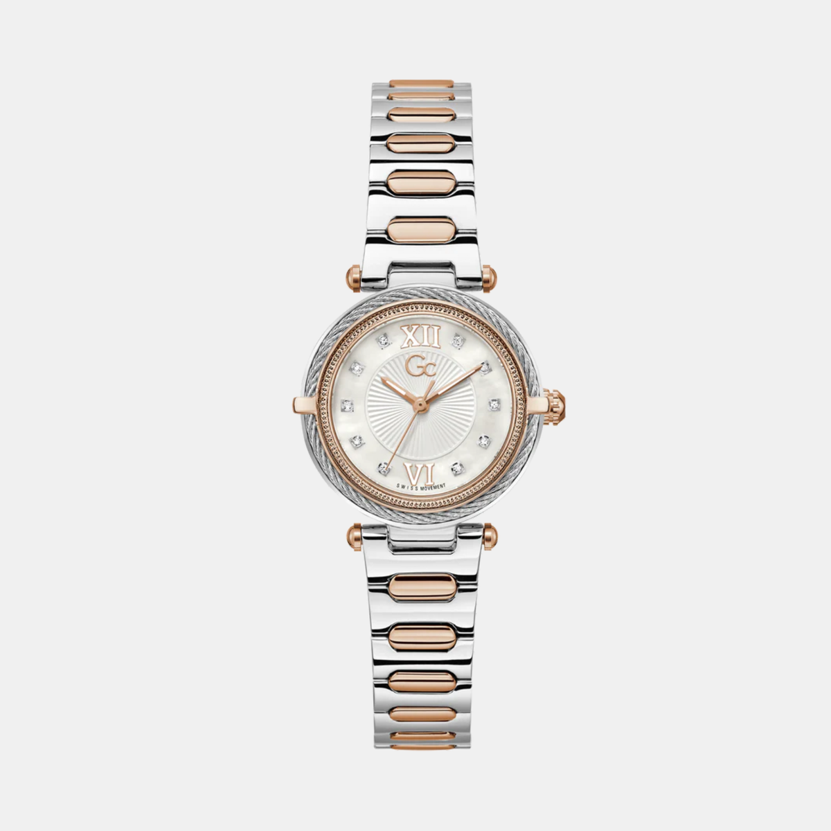 Vogue Women Quartz White Dial Analog Stainless Steel Watch Z57001L1