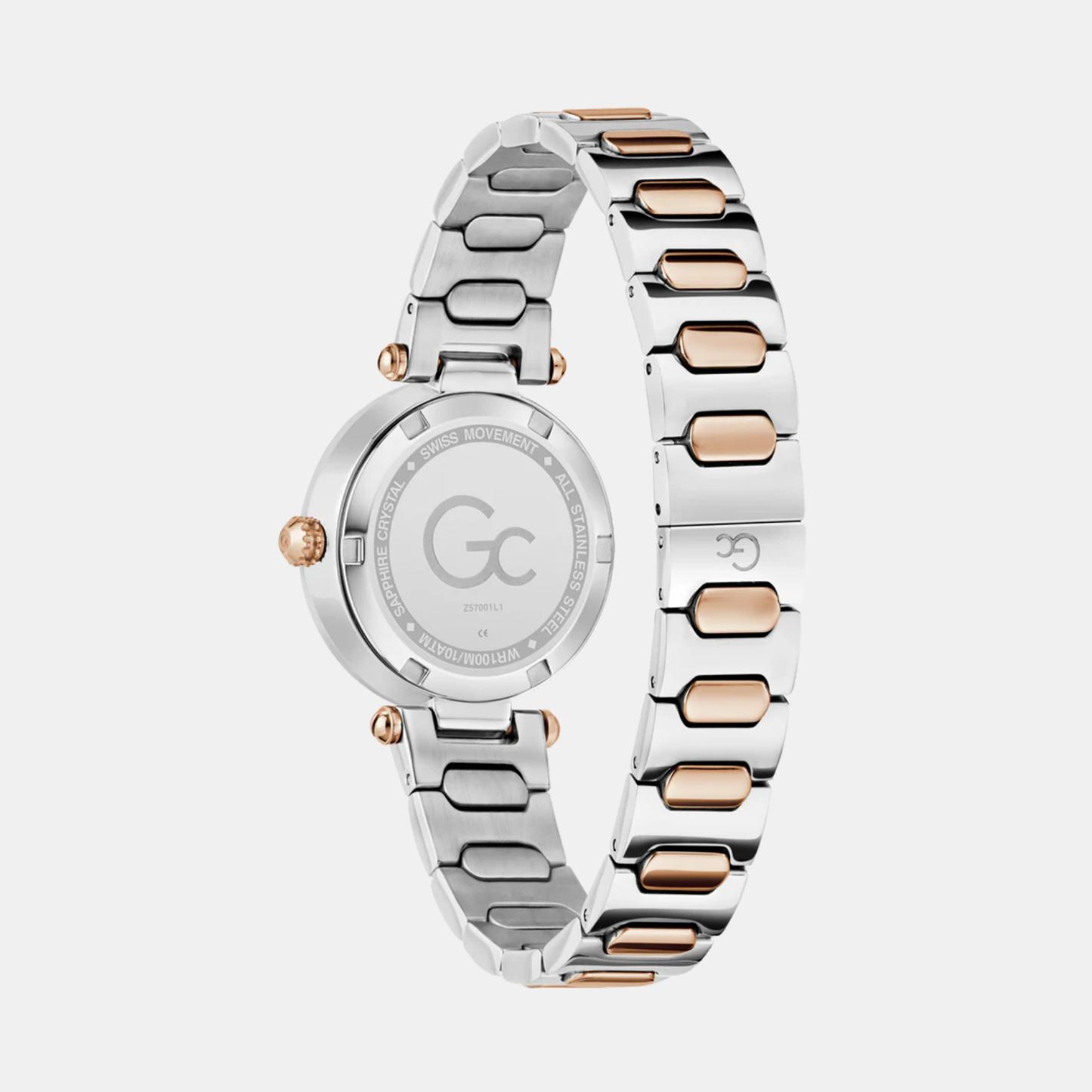 Vogue Cable Women Quartz White Dial Analog Stainless Steel Watch Z57001L1