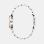 Vogue Cable Women Quartz White Dial Analog Stainless Steel Watch Z57001L1