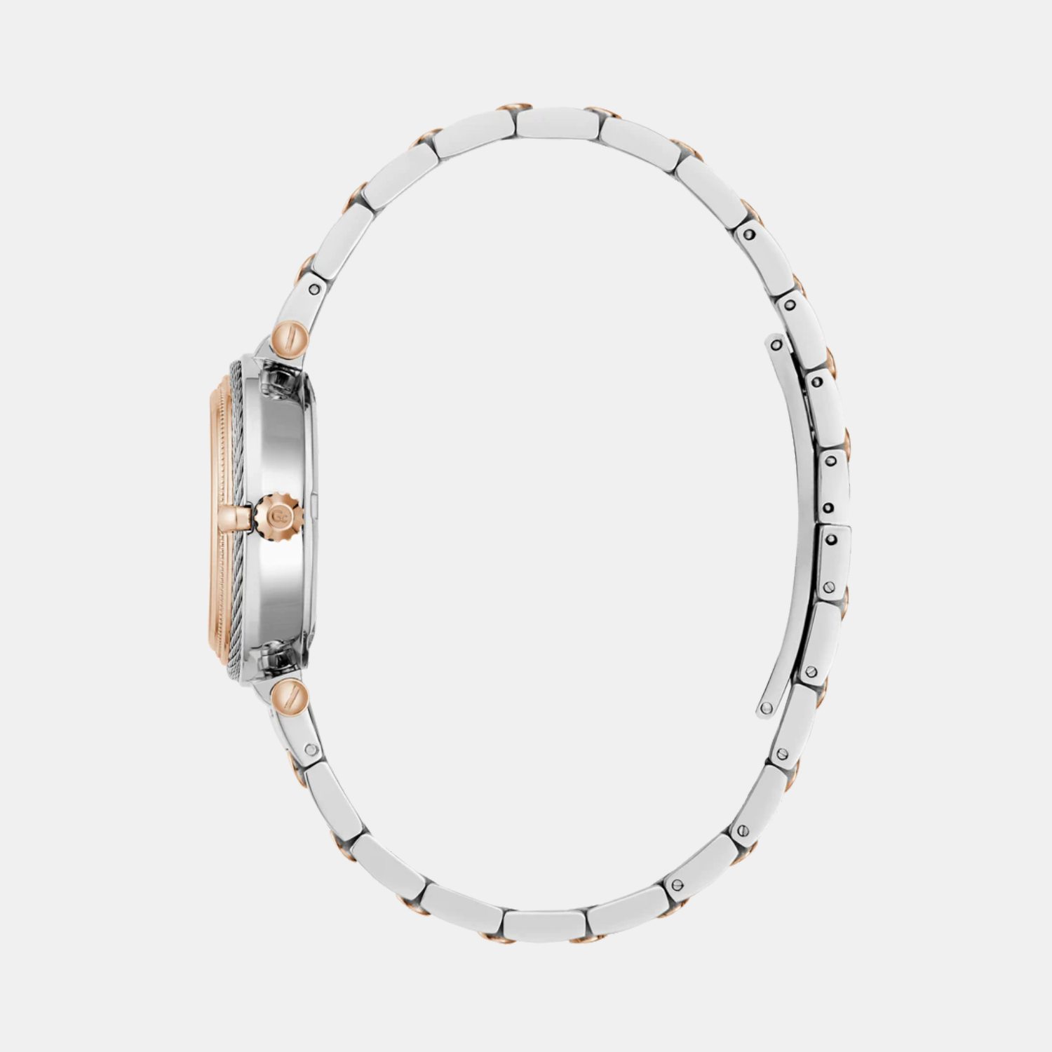 Vogue Cable Women Quartz White Dial Analog Stainless Steel Watch Z57001L1