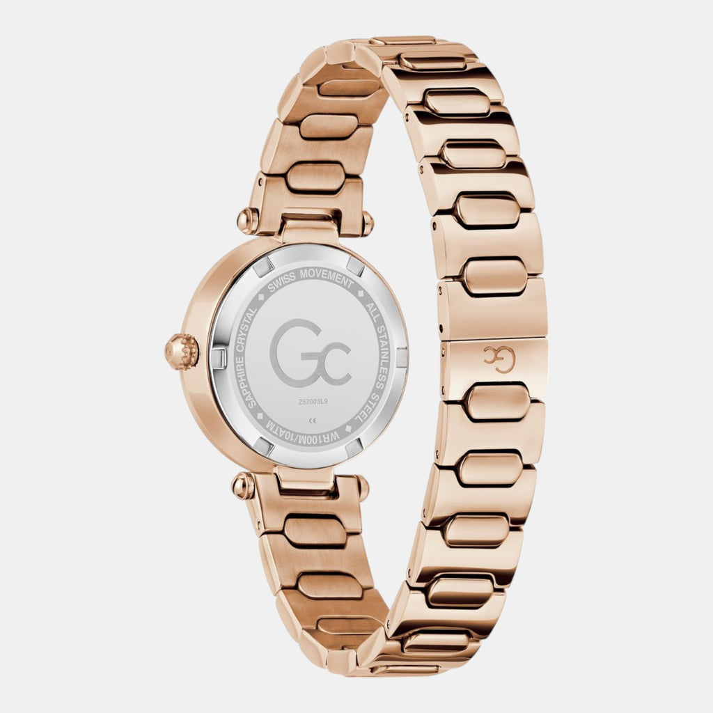 Vogue Cable Women Quartz Green Dial Analog Stainless Steel Watch Z57003L9