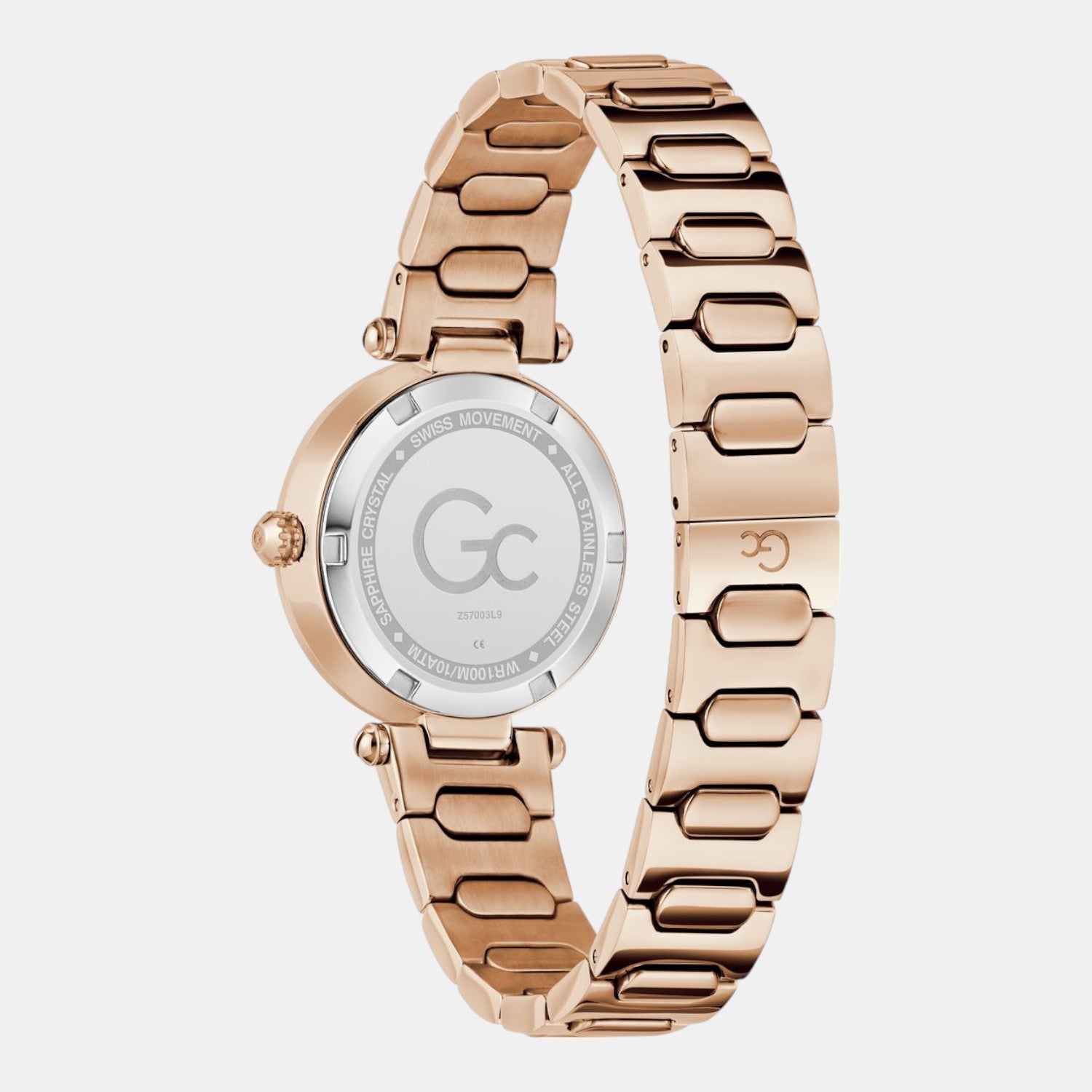 Vogue Cable Women Quartz Green Dial Analog Stainless Steel Watch Z57003L9