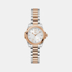 Bolt Lady Women Quartz White Dial Analog Stainless Steel Watch Z58001L1