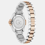 Bolt Lady Women Quartz White Dial Analog Stainless Steel Watch Z58001L1