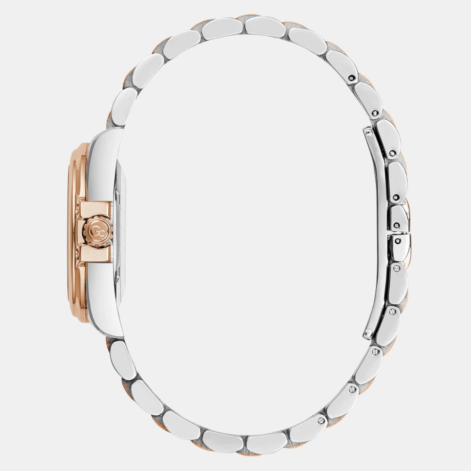 Bolt Lady Women Quartz White Dial Analog Stainless Steel Watch Z58001L1