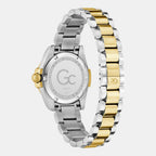 Gc Sportchic Women Quartz Green Dial Analog Stainless Steel Watch Z58002L9