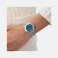 Gc Bolt Lady Mini Women Quartz Blue Dial Analog Stainless Steel Watch Z58004L7