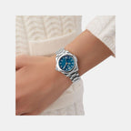 Gc Bolt Lady Mini Women Quartz Blue Dial Analog Stainless Steel Watch Z58004L7