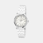 Gc Gleam Women Quartz White Dial Multi-Function Ceramic Watch Z59003L1