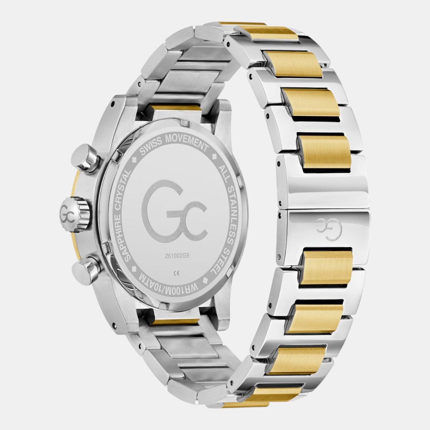 Gallant Men Quartz Green Dial Chronograph Stainless Steel Watch Z61002G9