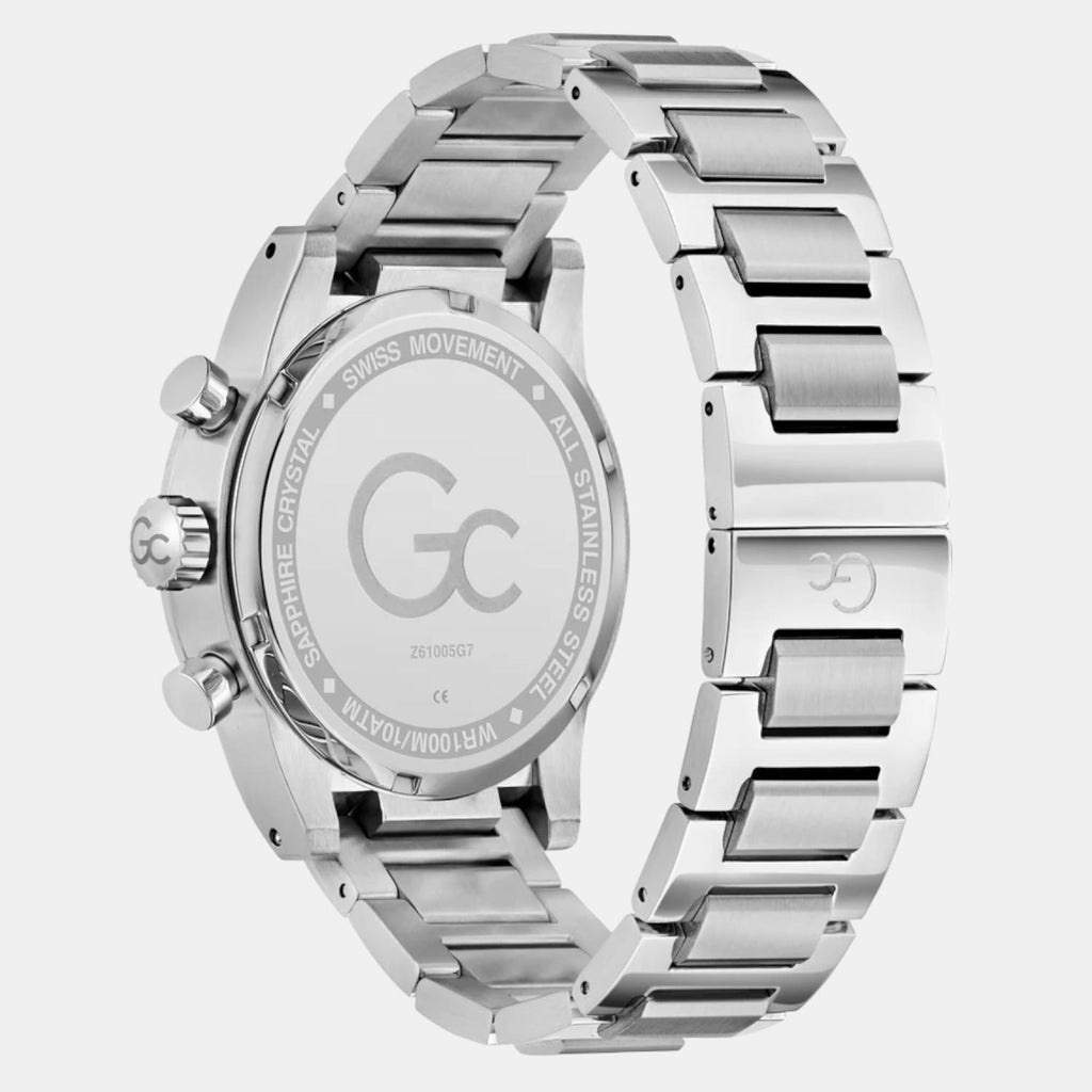 Gallant Men Quartz Blue Dial Chronograph Stainless Steel Watch Z61005G7