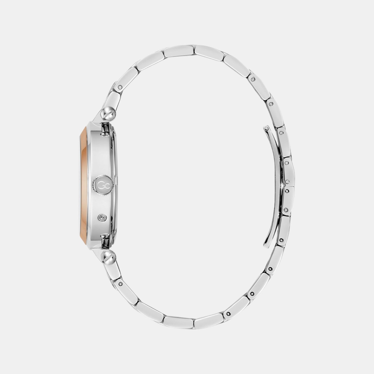 Sportchic Women Quartz White Dial Multi-Function Stainless Steel Watch Z62001L1