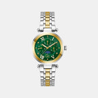 Gc Sportchic Women Quartz Green Dial Multi-Function Stainless Steel Watch Z62002L9