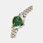 Gc Sportchic Women Quartz Green Dial Multi-Function Stainless Steel Watch Z62002L9