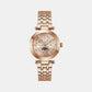 Sportchic Women Quartz Rose Gold Dial Multi-Function Stainless Steel Watch Z62003L3