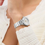 Gc Sportchic Women Quartz White Dial Analog Stainless Steel Watch Z63001L1